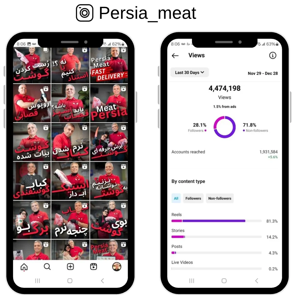 Persia Meat — 11M View Viral Reel