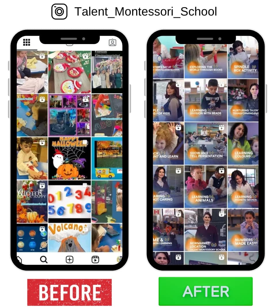 Talent Montessori School — Feed Transformation