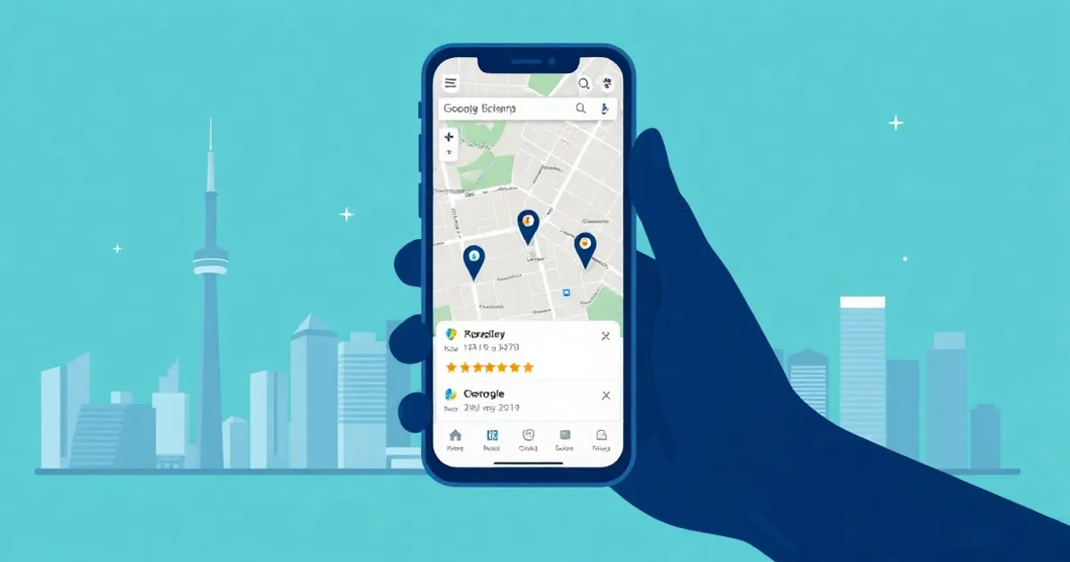 Local SEO in Toronto helping a GTA business rank in the Google Maps local pack